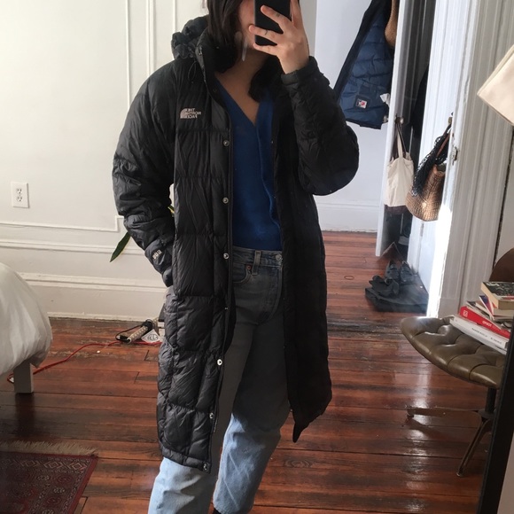 mid length north face jacket